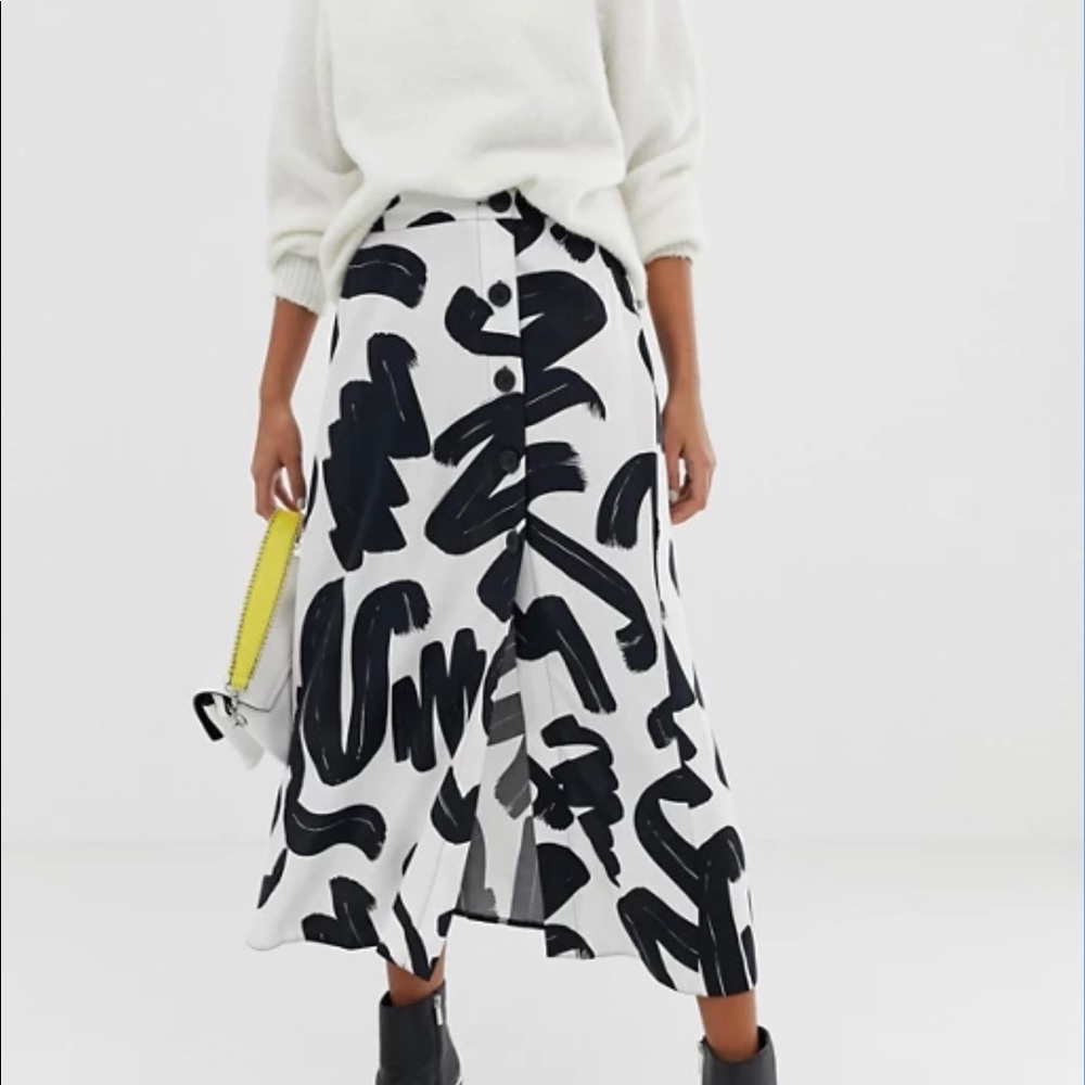 ASOS midi skirt